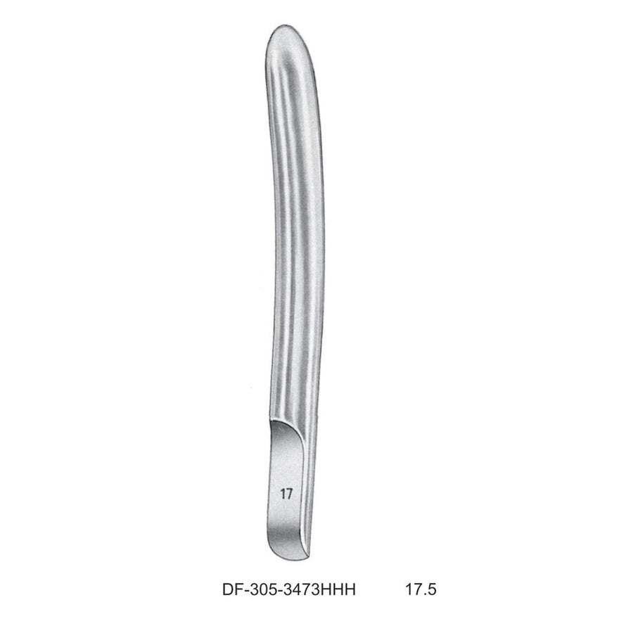 Hegar Uterine Dilator, 17.5, Single End (DF-305-3473Hhh) by Dr. Frigz