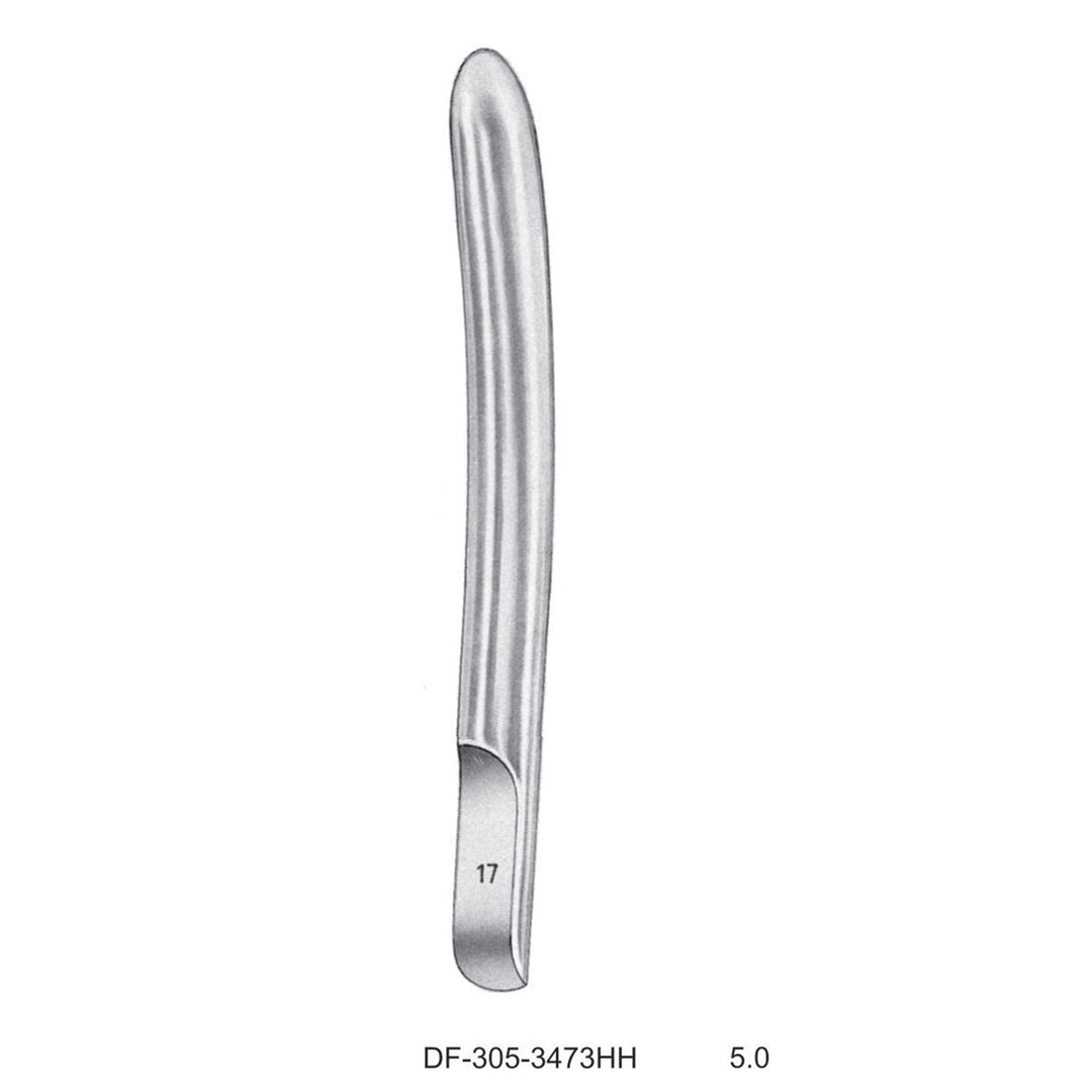 Hegar Uterine Dilator, 5.0 , Single End (DF-305-3473Hh) by Dr. Frigz