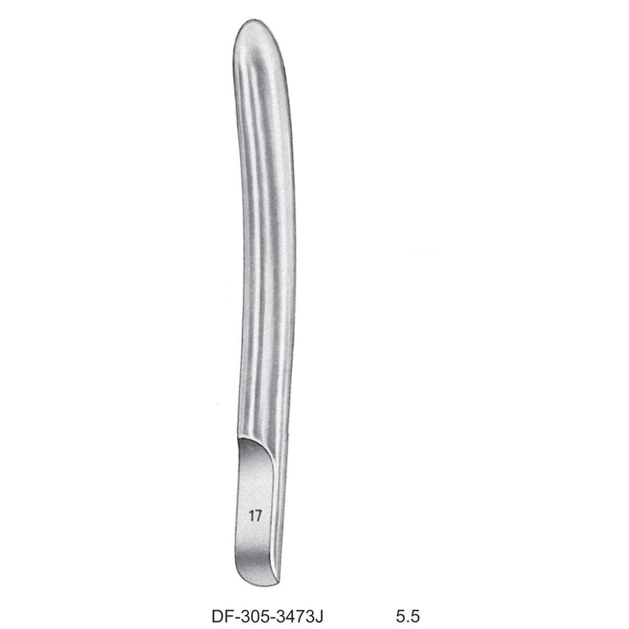 Hegar Uterine Dilator, 5.5, Single End (DF-305-3473J) by Dr. Frigz