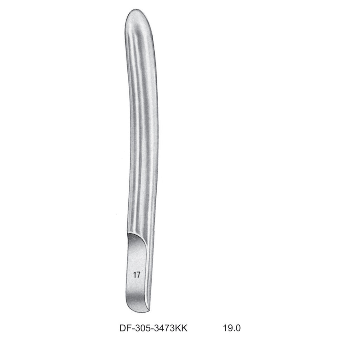 Hegar Uterine Dilator, 19.0 , Single End (DF-305-3473Kk) by Dr. Frigz