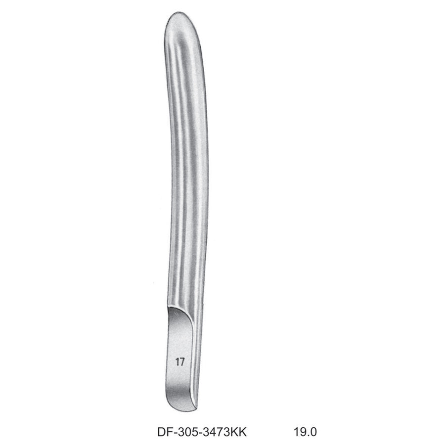 Hegar Uterine Dilator, 19.0 , Single End (DF-305-3473Kk) by Dr. Frigz