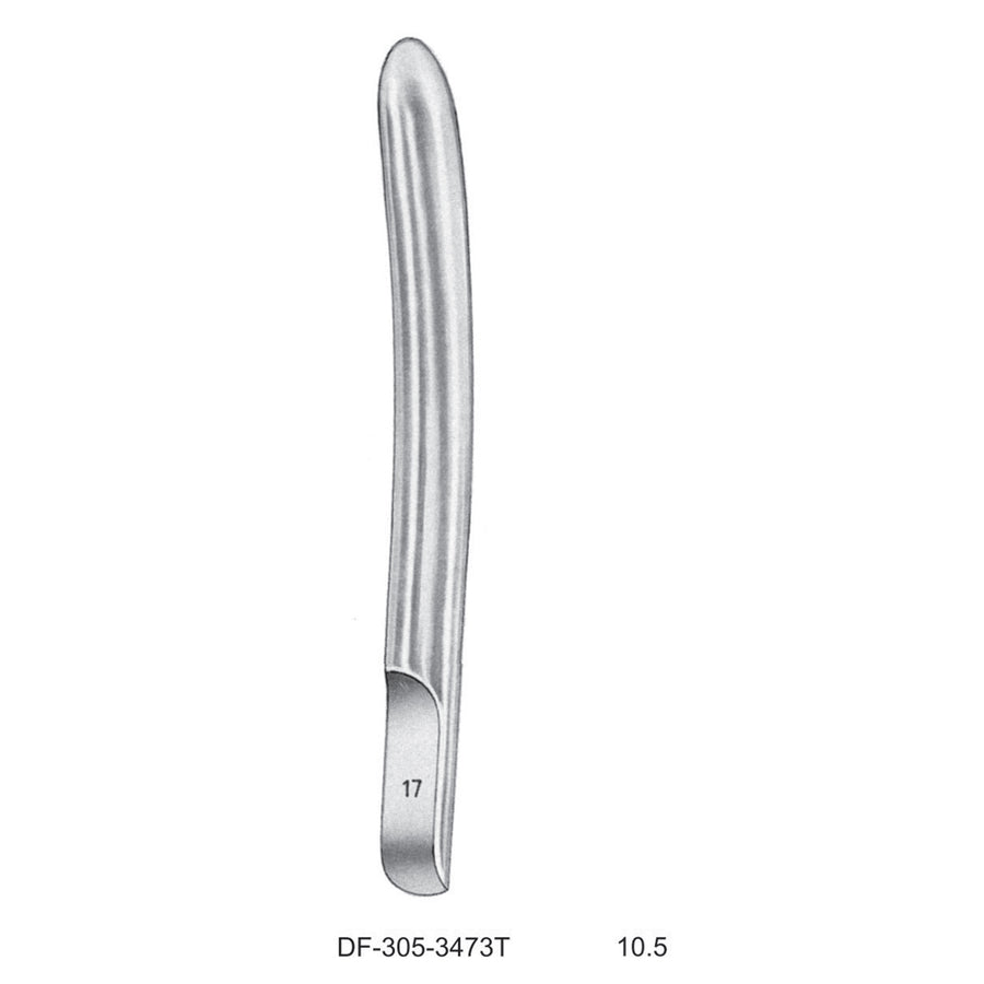 Hegar Uterine Dilator, 10.5, Single End (DF-305-3473T) by Dr. Frigz