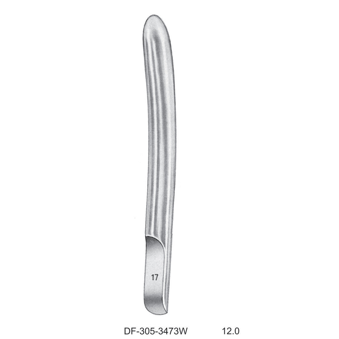 Hegar Uterine Dilator, 12.0, Single End (DF-305-3473W) by Dr. Frigz