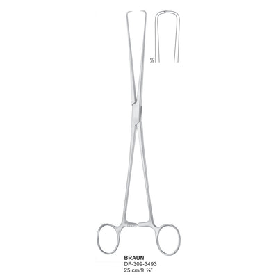 Braun Tenaculum Forceps, 25cm  (DF-309-3493)