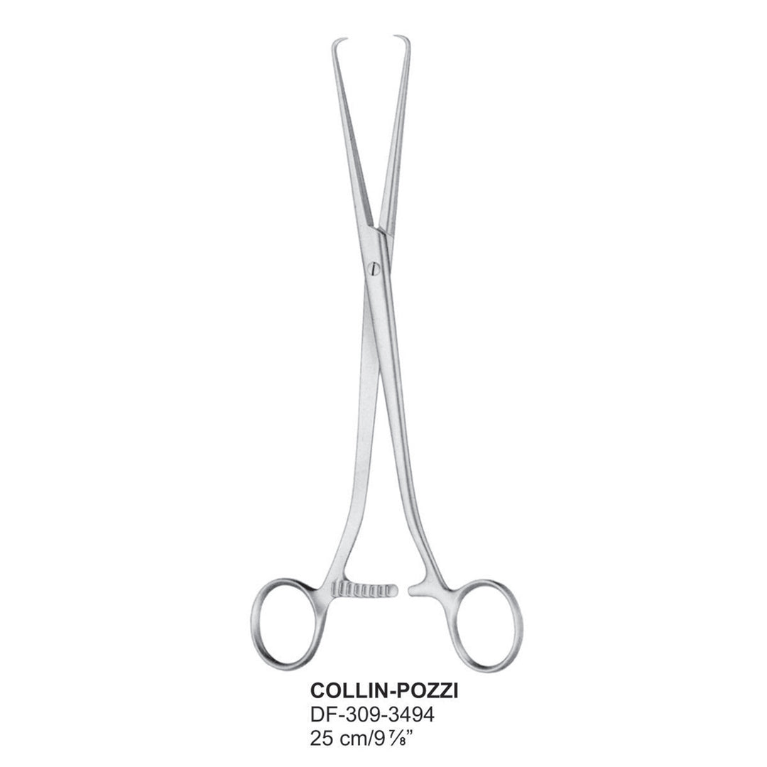 Collin-Pozzi Tenaculum Forceps, 25cm  (DF-309-3494) by Dr. Frigz