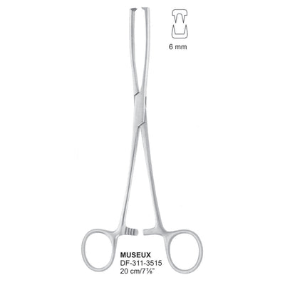 MUSEUX Tenaculum Forceps 20 cm, 6mm (DF-311-3515)