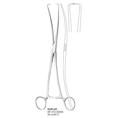 Duplay Tenaculum Forceps, 25 cm (DF-312-3524A)