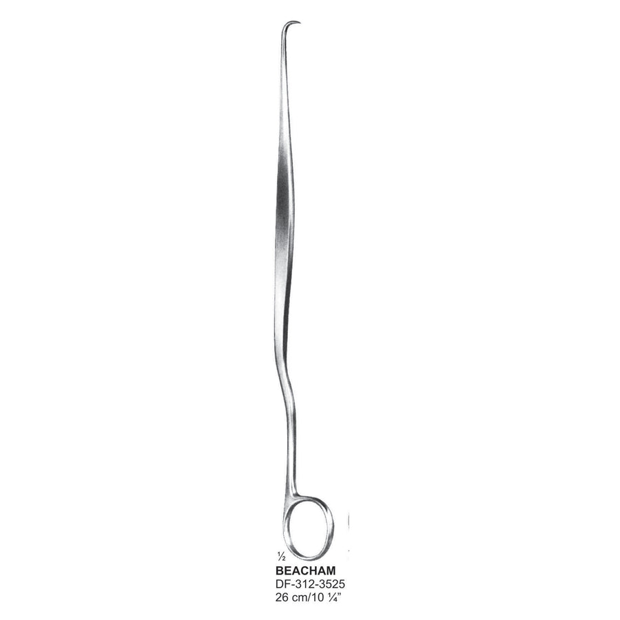 Becham Tenaculum Forceps, 26 cm (DF-312-3525) by Dr. Frigz