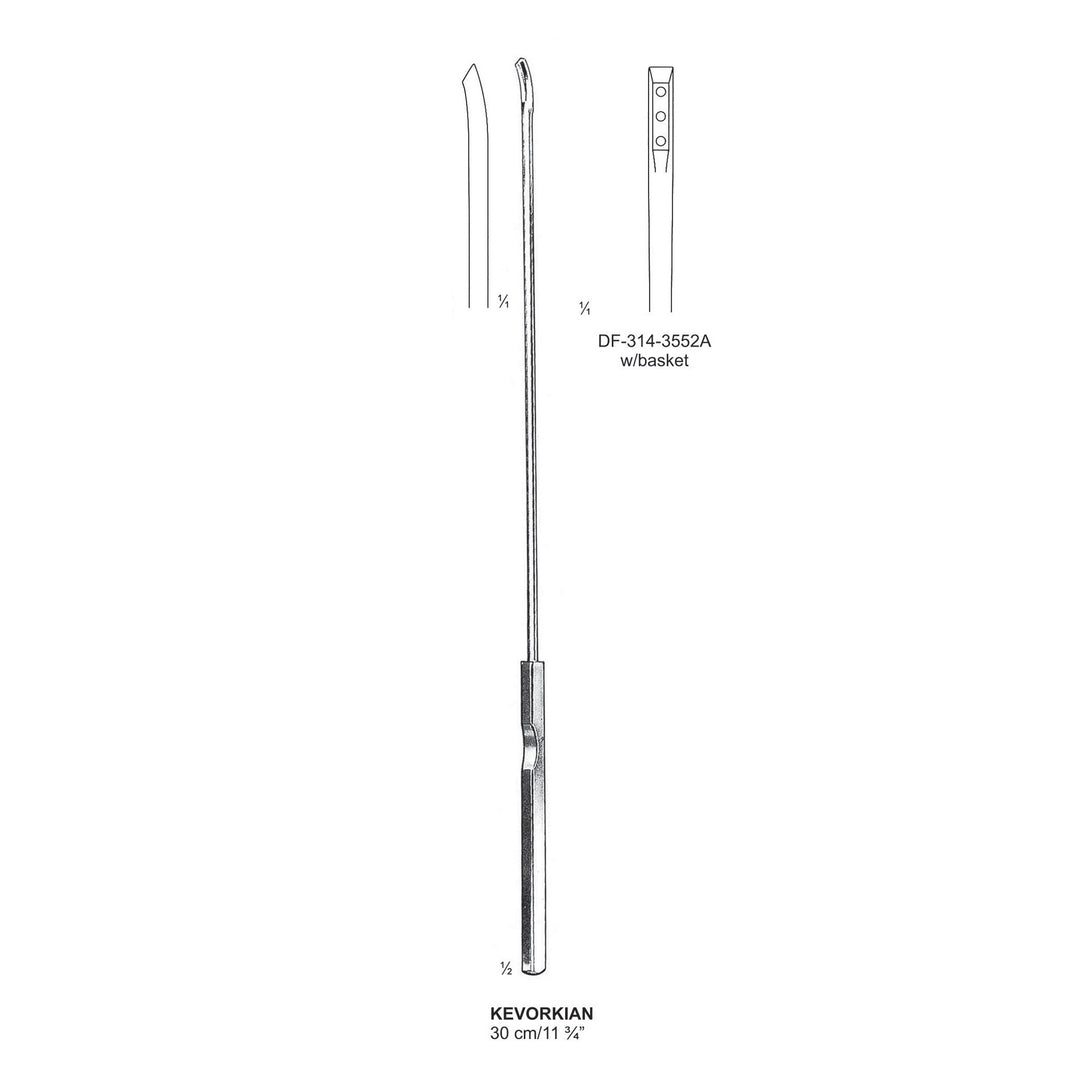 Kevorkian Biopsy Forceps,30Cm, W/Basket  (DF-314-3552A) by Dr. Frigz