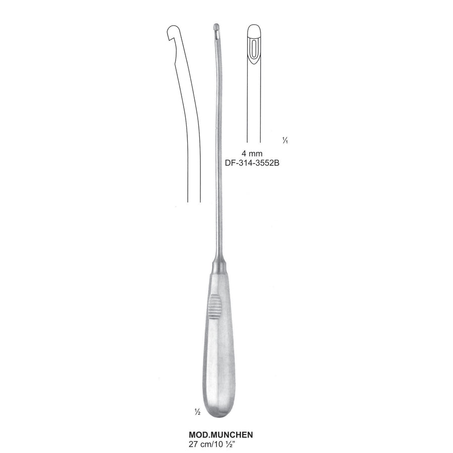 Mod.Munchen Cervical Biopsy & Specimen Forceps 4Mm, 27Cm (Df-314-3552B) by Raymed