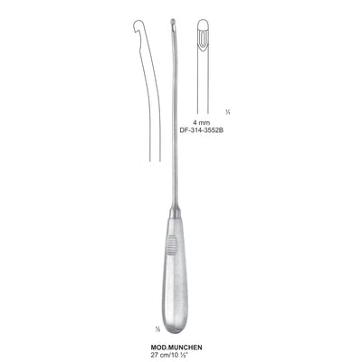 Mod.Munchen Cervical Biopsy & Specimen Forceps 4Mm, 27Cm (Df-314-3552B)