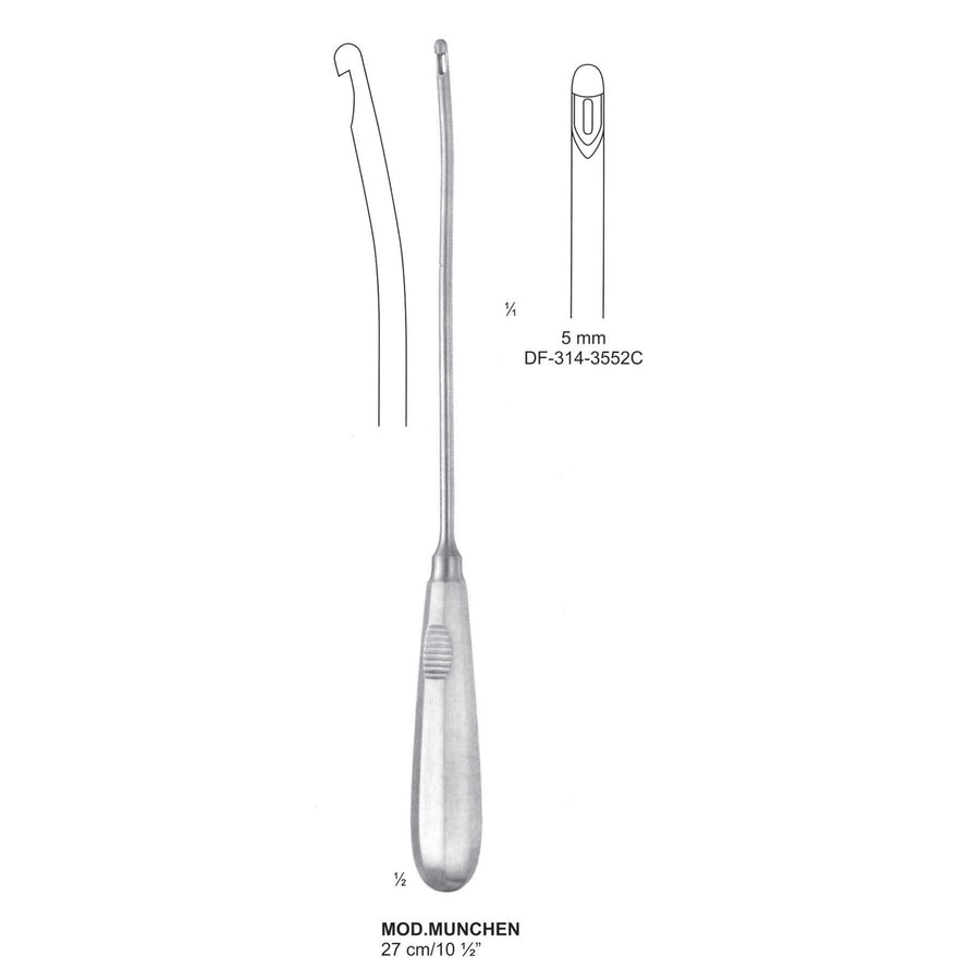 Mod.Munchen Cervical Biopsy & Specimen Forceps 5Mm, 27Cm (Df-314-3553C) by Raymed