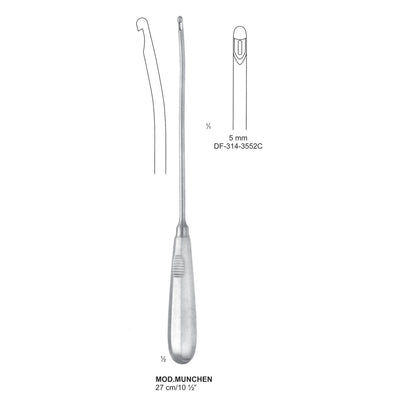 Mod.Munchen Cervical Biopsy & Specimen Forceps 5Mm, 27Cm (Df-314-3553C)