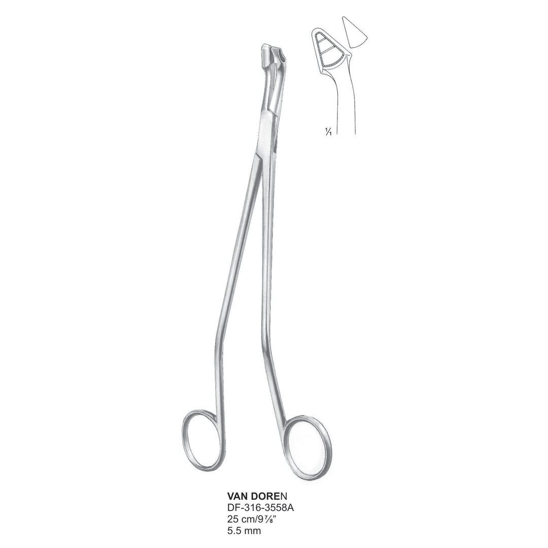 Van Doren Biopsy Forceps, 25cm , 5.5mm (DF-316-3558A) by Dr. Frigz