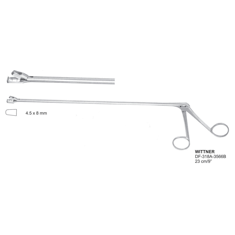 Winter Biopsy Forceps, 23Cm, 4.5X8mm  (DF-318A-3566B) by Dr. Frigz