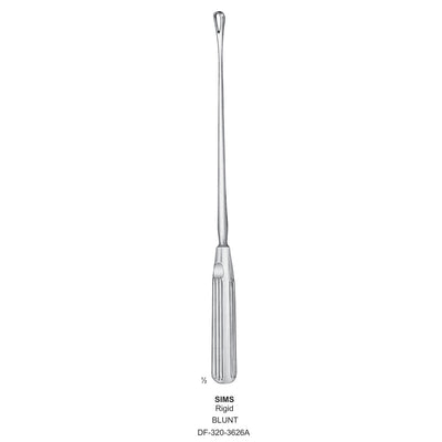 Sims Uterine Curettes , Rigid, Blunt, Fig.4, 11mm (DF-320-3626A)