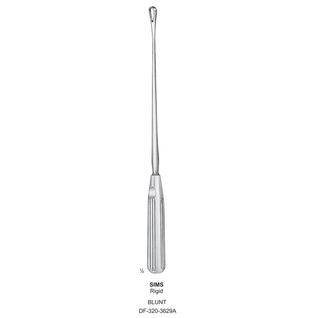 Sims Uterine Curettes , Rigid, Blunt, Fig.7, 15mm (DF-320-3629A) by Dr. Frigz