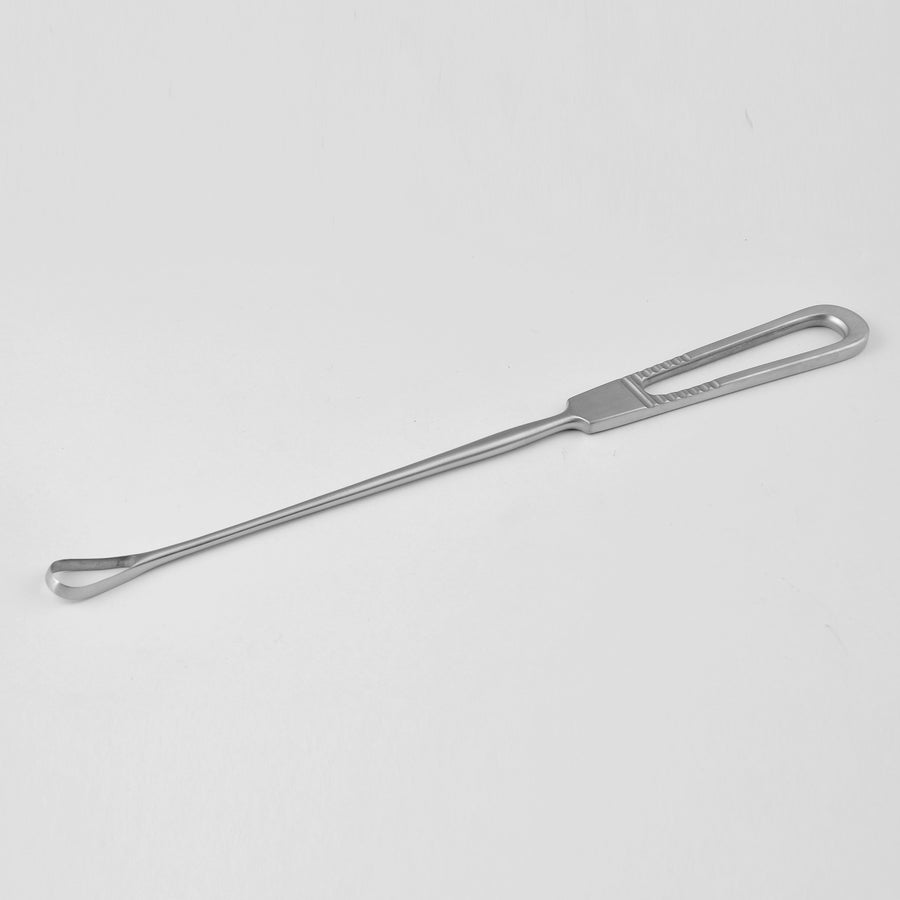 Sims Uterine Curettes,25Cm,Sharp,12mm (DF-322-3693) by Dr. Frigz