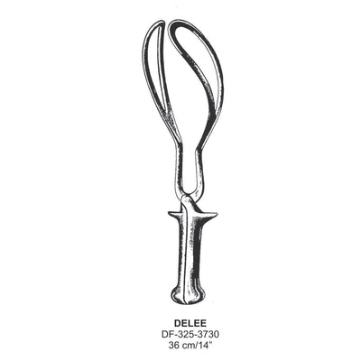 Delee Obstetrical Forceps,36cm  (DF-325-3730)