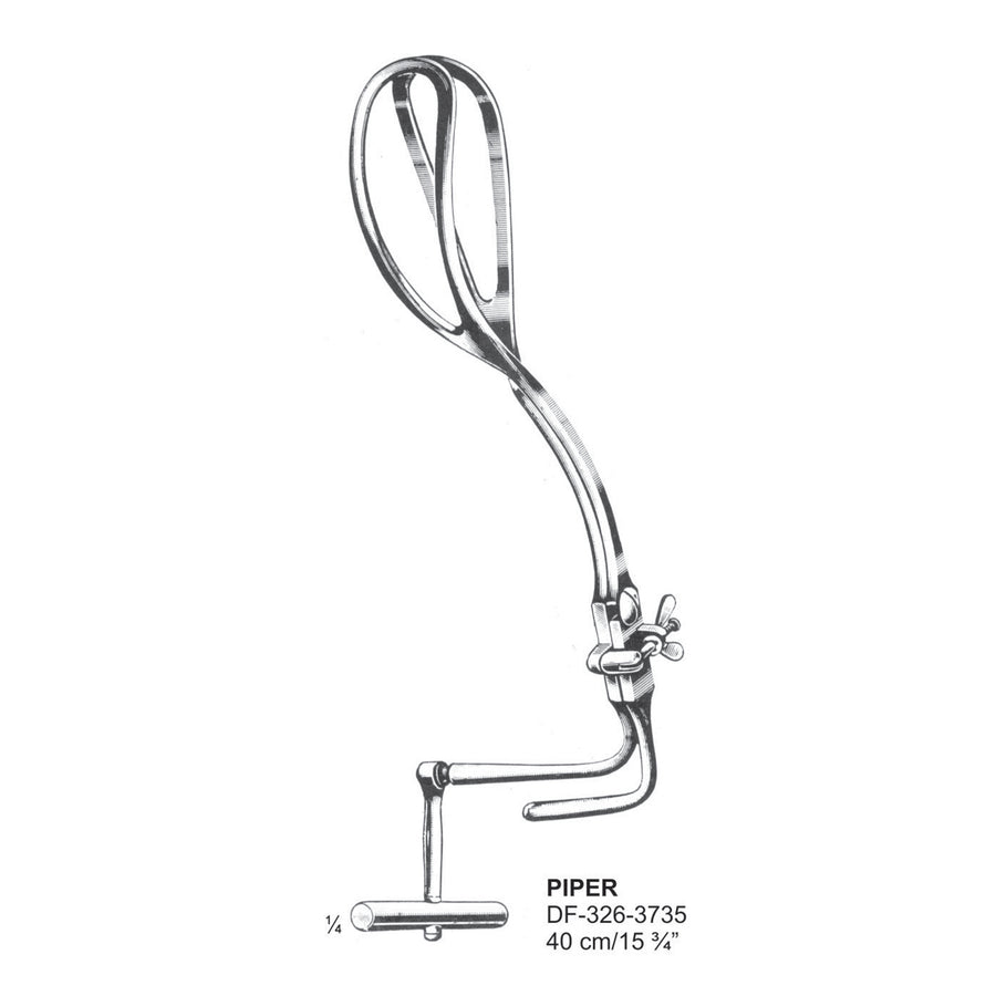 Piper Obstetrical Forceps,40cm  (DF-326-3735) by Dr. Frigz