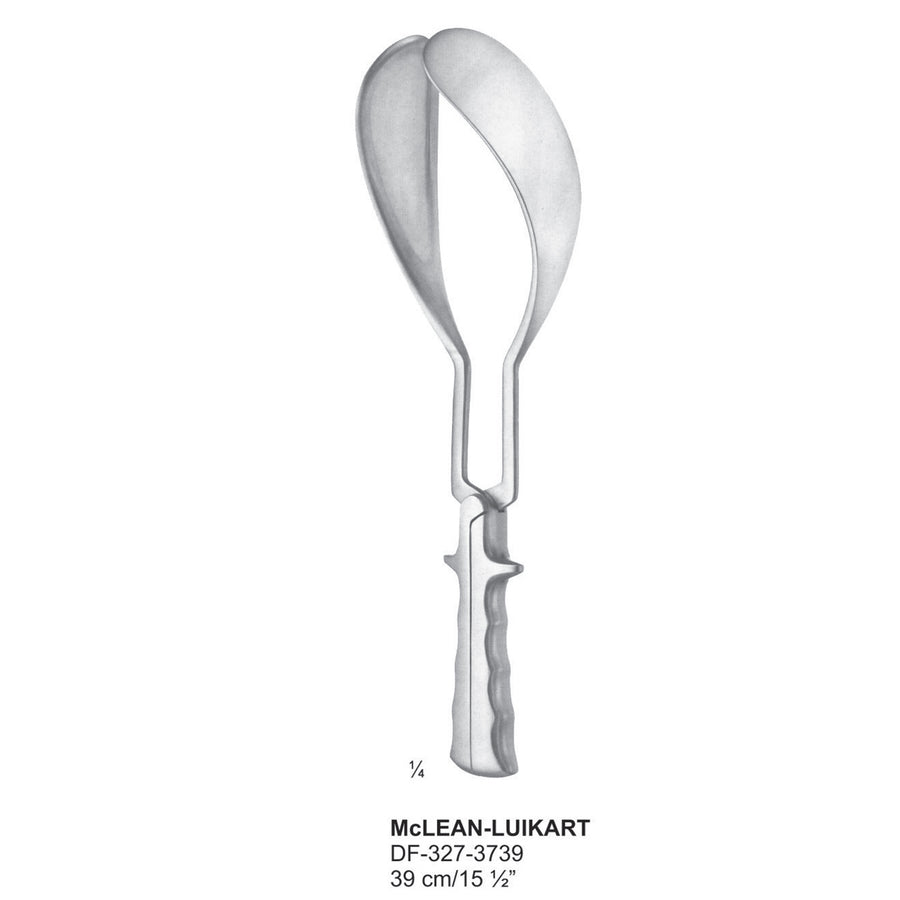 Mclean-Luikart Obstetrical Forceps,39cm  (DF-327-3739) by Dr. Frigz
