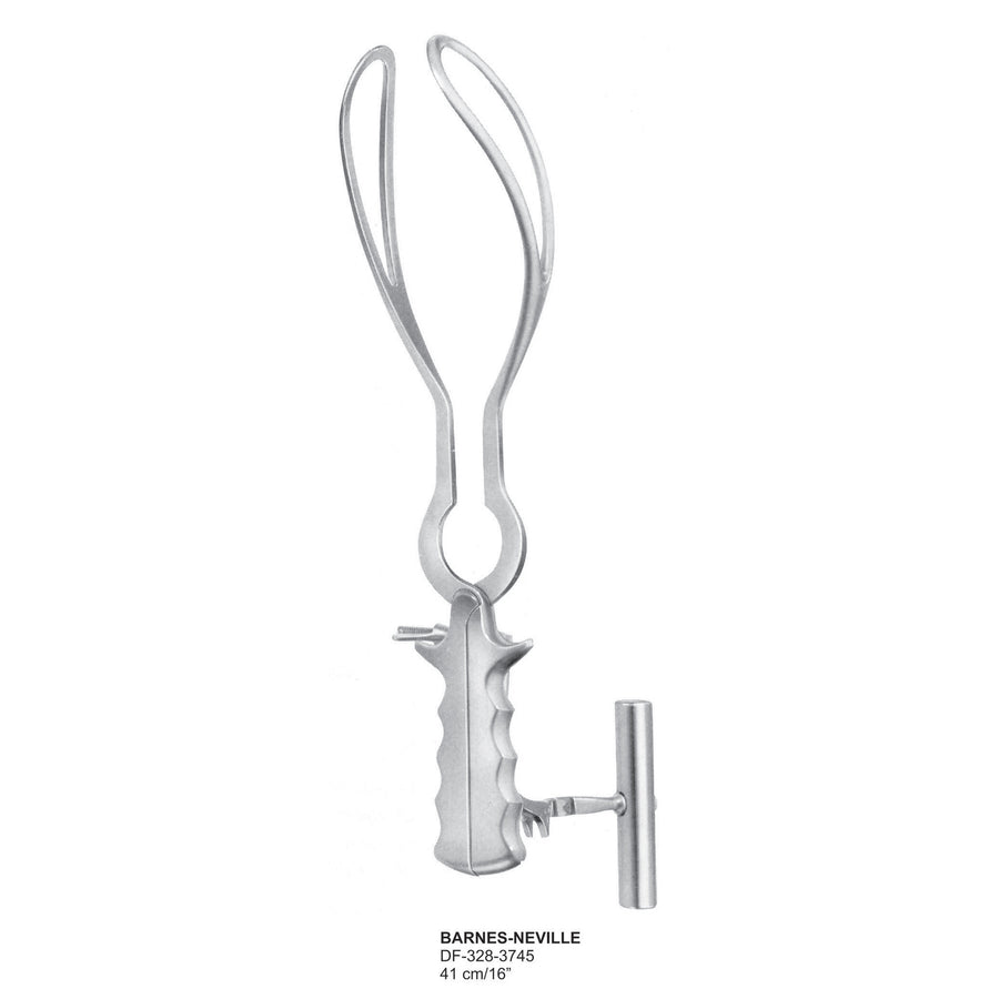 Barnes-Neville Obstetrical Forceps, 41cm (DF-328-3745) by Dr. Frigz
