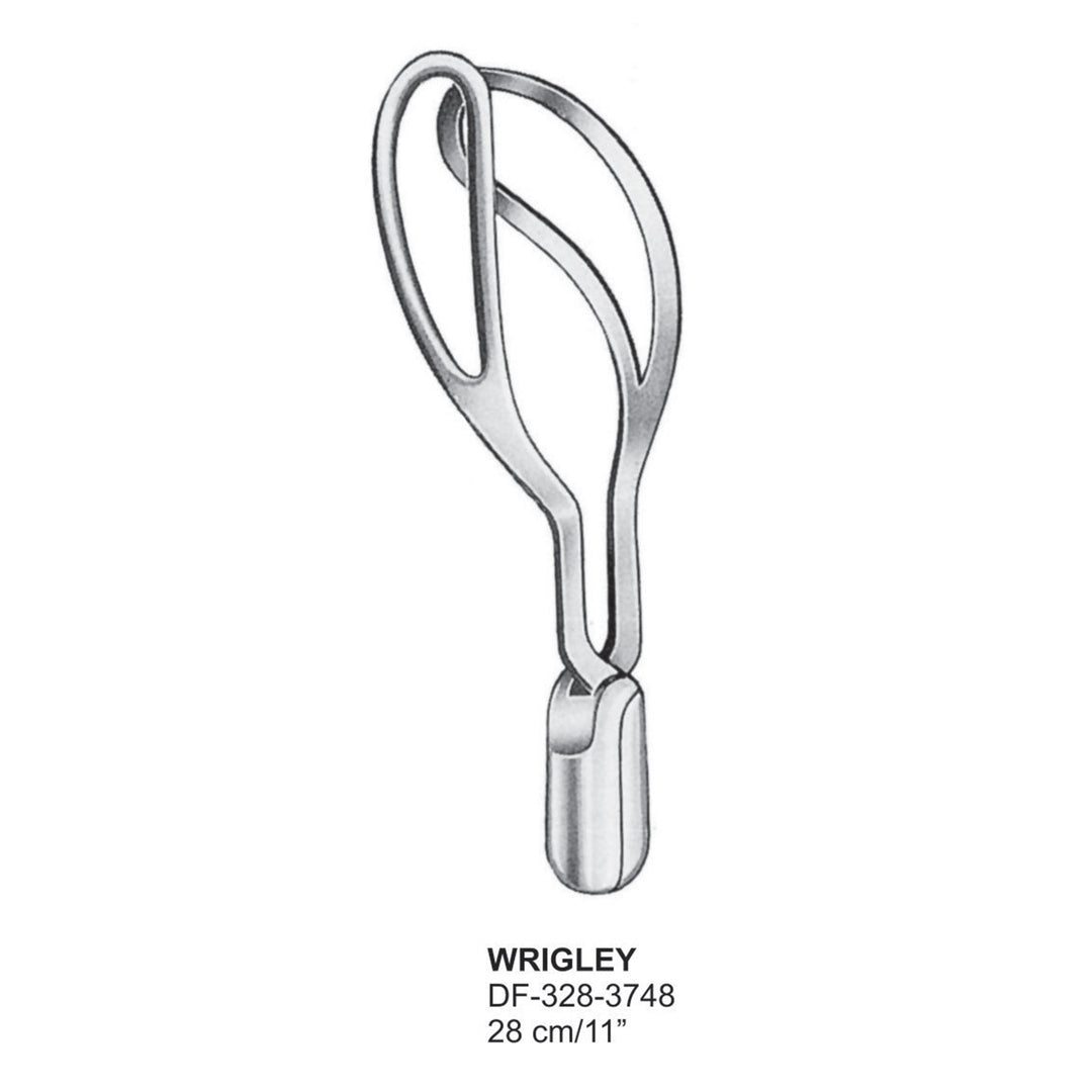 Wrigley Obstetrical (Midwifery) Forceps 28cm  (DF-328-3748) by Dr. Frigz