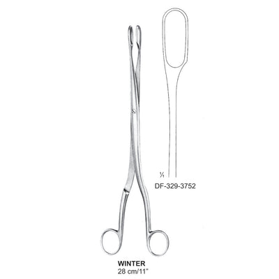 Winter Placenta & Ovum Forceps Straight Fig.1, 28cm (DF-329-3752)