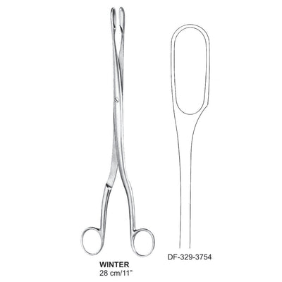 Winter Placenta & Ovum Forceps Straight 28cm, Fig. 1 (DF-329-3754)