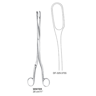 Winter Placenta & Ovum Forceps Curved Fig.2, 28cm (DF-329-3755)