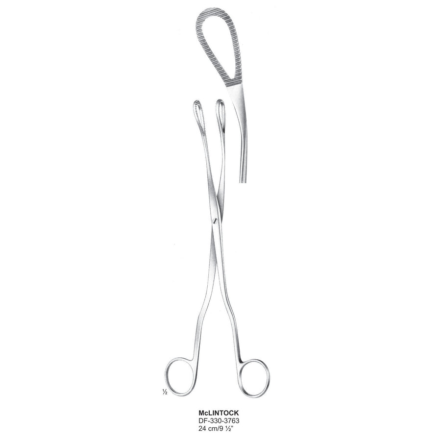 Mclintock  Placenta And Ovum Forceps,24cm  (DF-330-3763) by Dr. Frigz