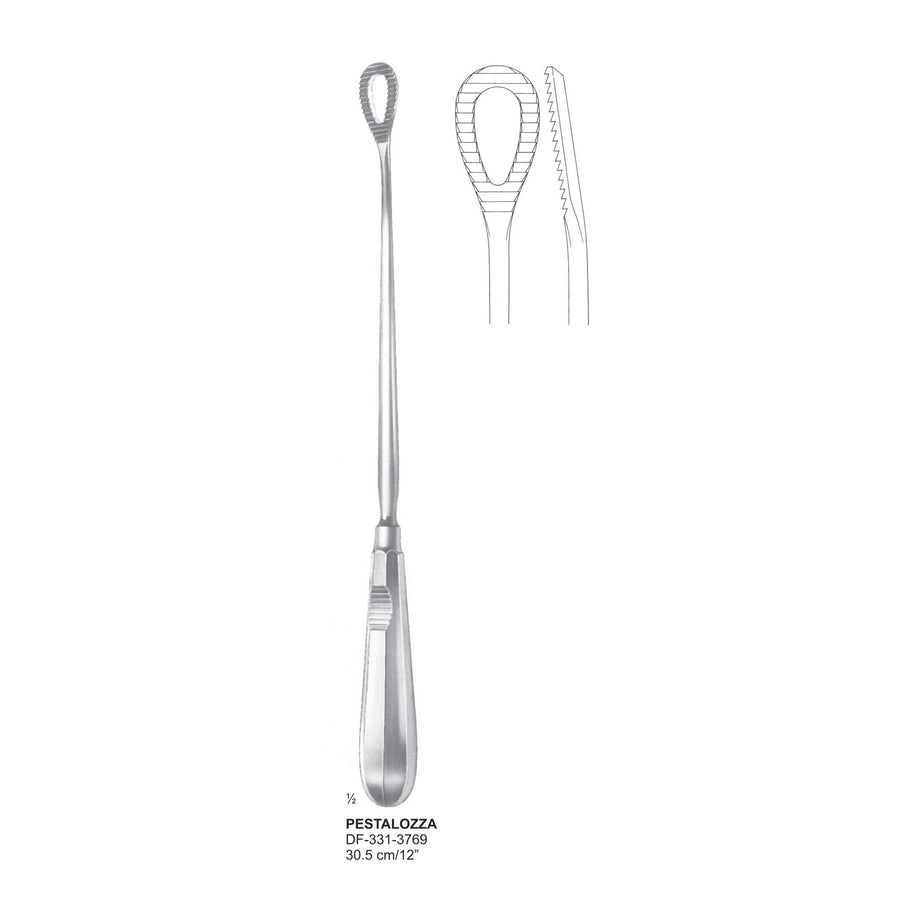 Pestalozza Placenta Scoop, 30.5cm (DF-331-3769) by Dr. Frigz