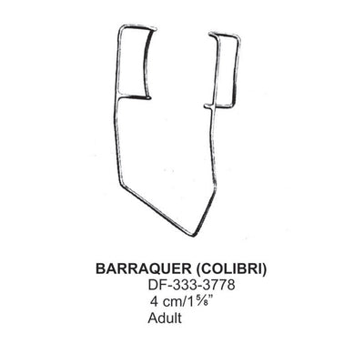 Barraquer (Colibri) Eye Specula,4Cm,Adults  (DF-333-3778)