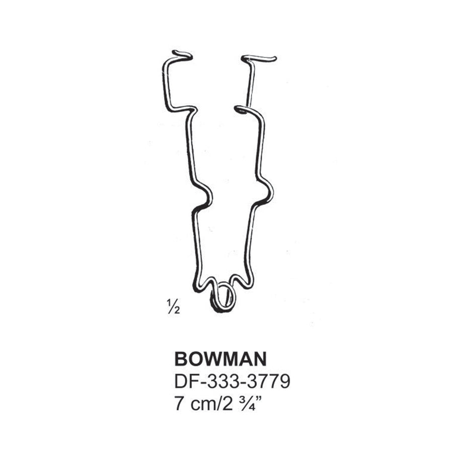Bowman Eye Specula,7cm  (DF-333-3779) by Dr. Frigz