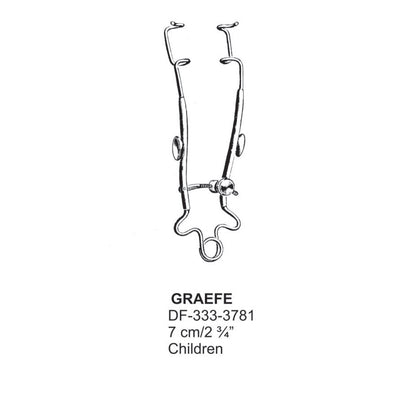 Graefe  Eye Specula,7Cm,Children  (DF-333-3781)
