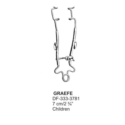 Graefe  Eye Specula,7Cm,Children  (DF-333-3781)