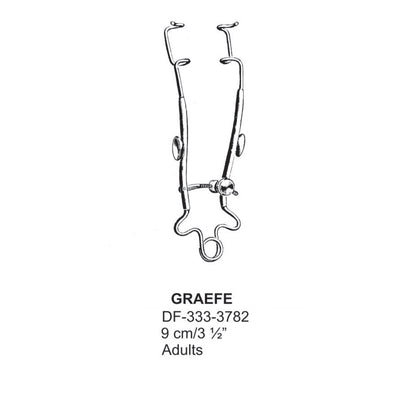 Graefe  Eye Specula,9Cm,Adults  (DF-333-3782)