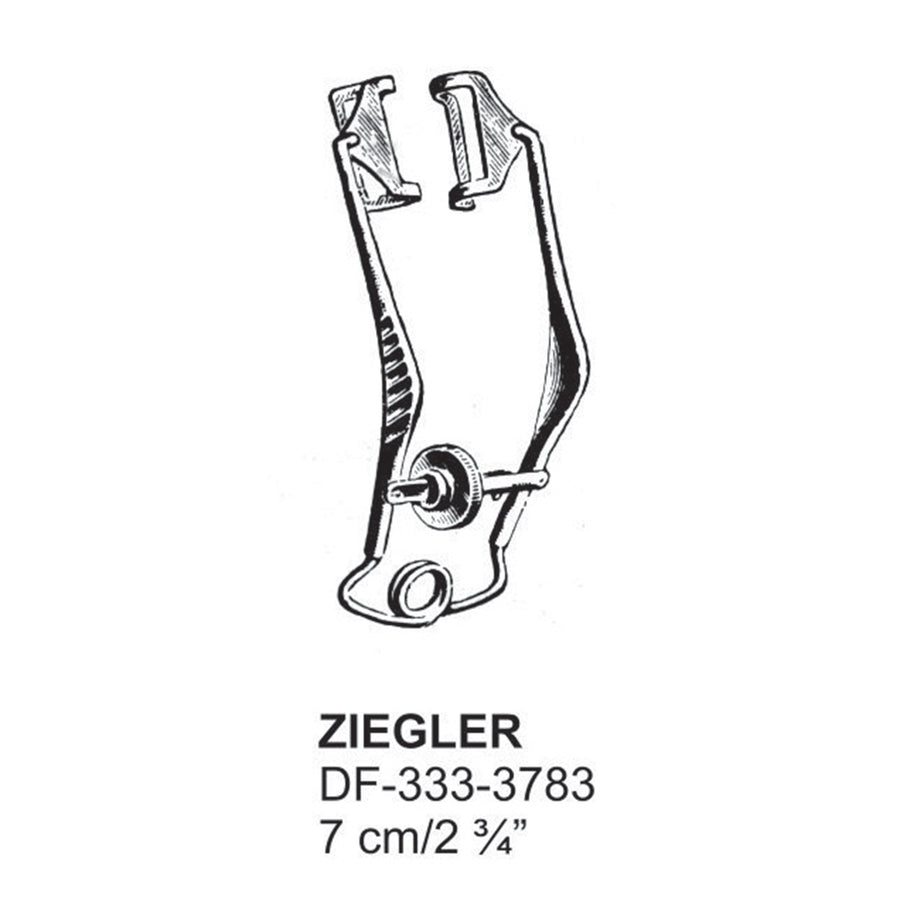 Ziegler  Eye Specula,7cm  (DF-333-3783) by Dr. Frigz