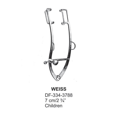 Weiss  Eye Specula,7Cm,Children  (DF-334-3788)