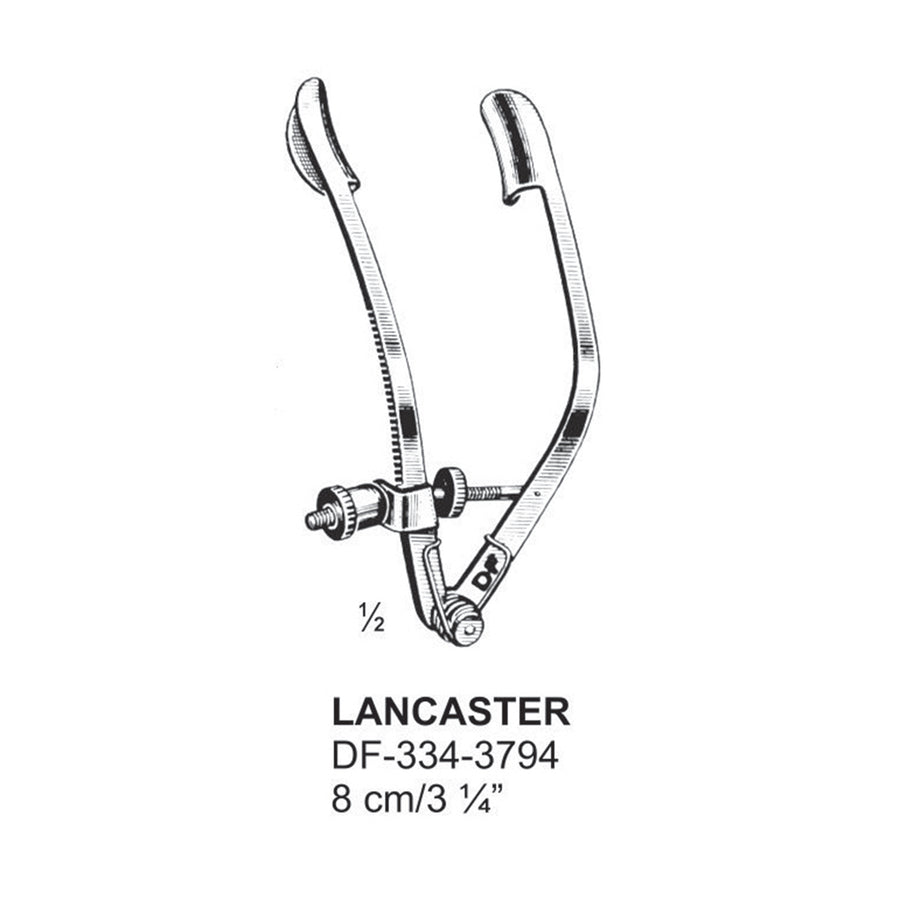 Lancaster  Eye Specula,8cm  (DF-334-3794) by Dr. Frigz