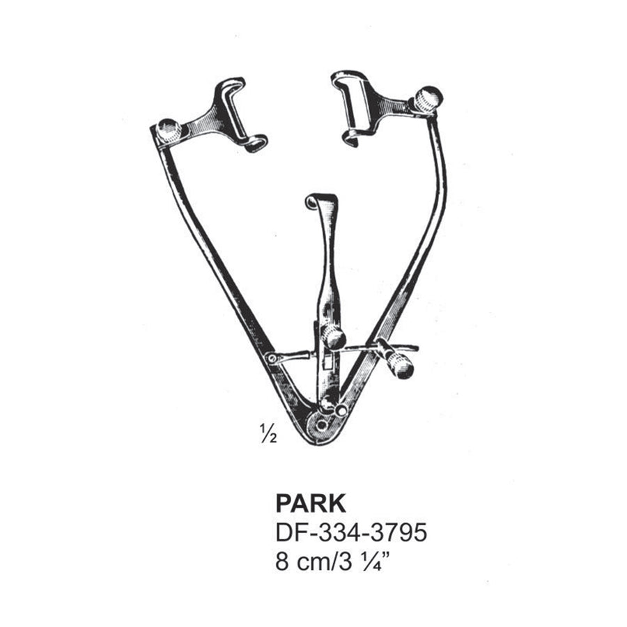 Park  Eye Specula,8cm  (DF-334-3795) by Dr. Frigz