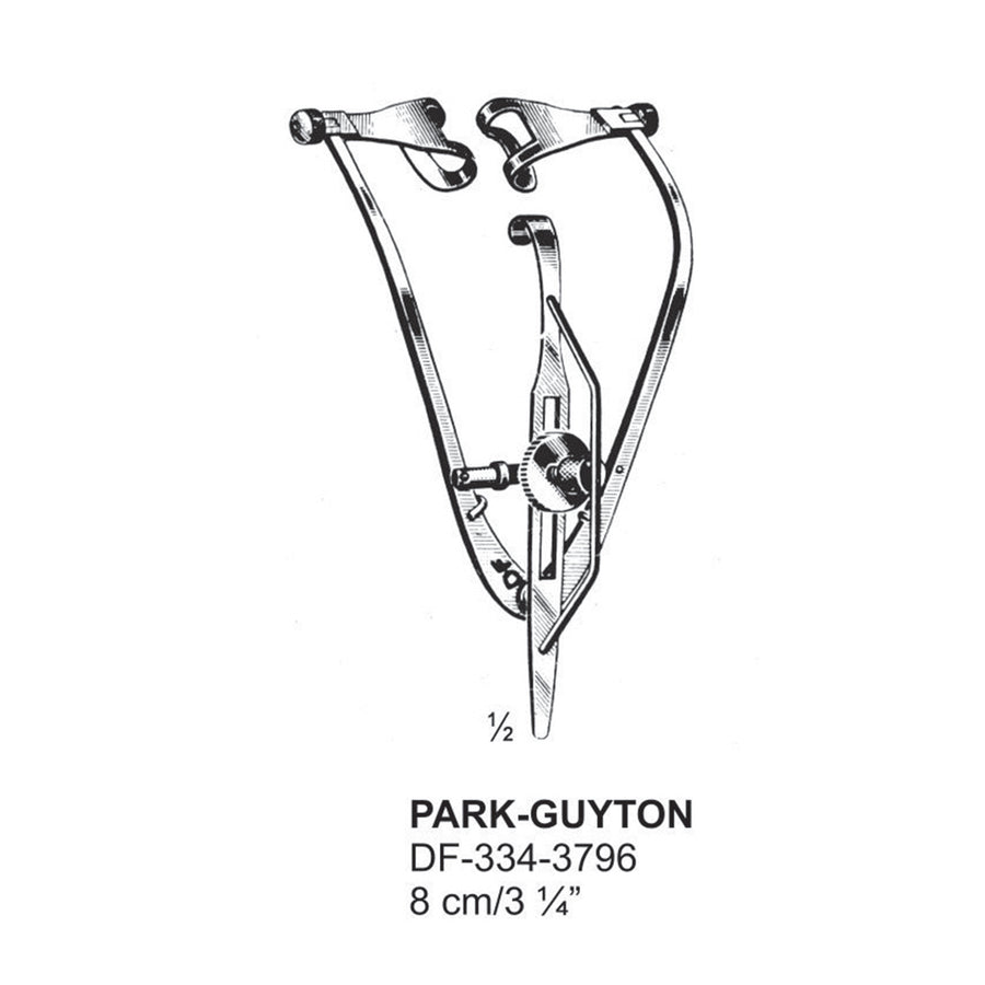 Park-Guyton Eye Specula,8cm  (DF-334-3796) by Dr. Frigz