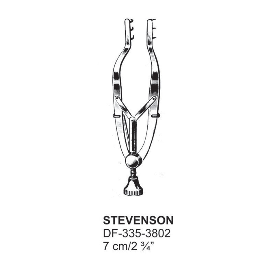 Stevenson Eye Specula,7cm  (DF-335-3802) by Dr. Frigz