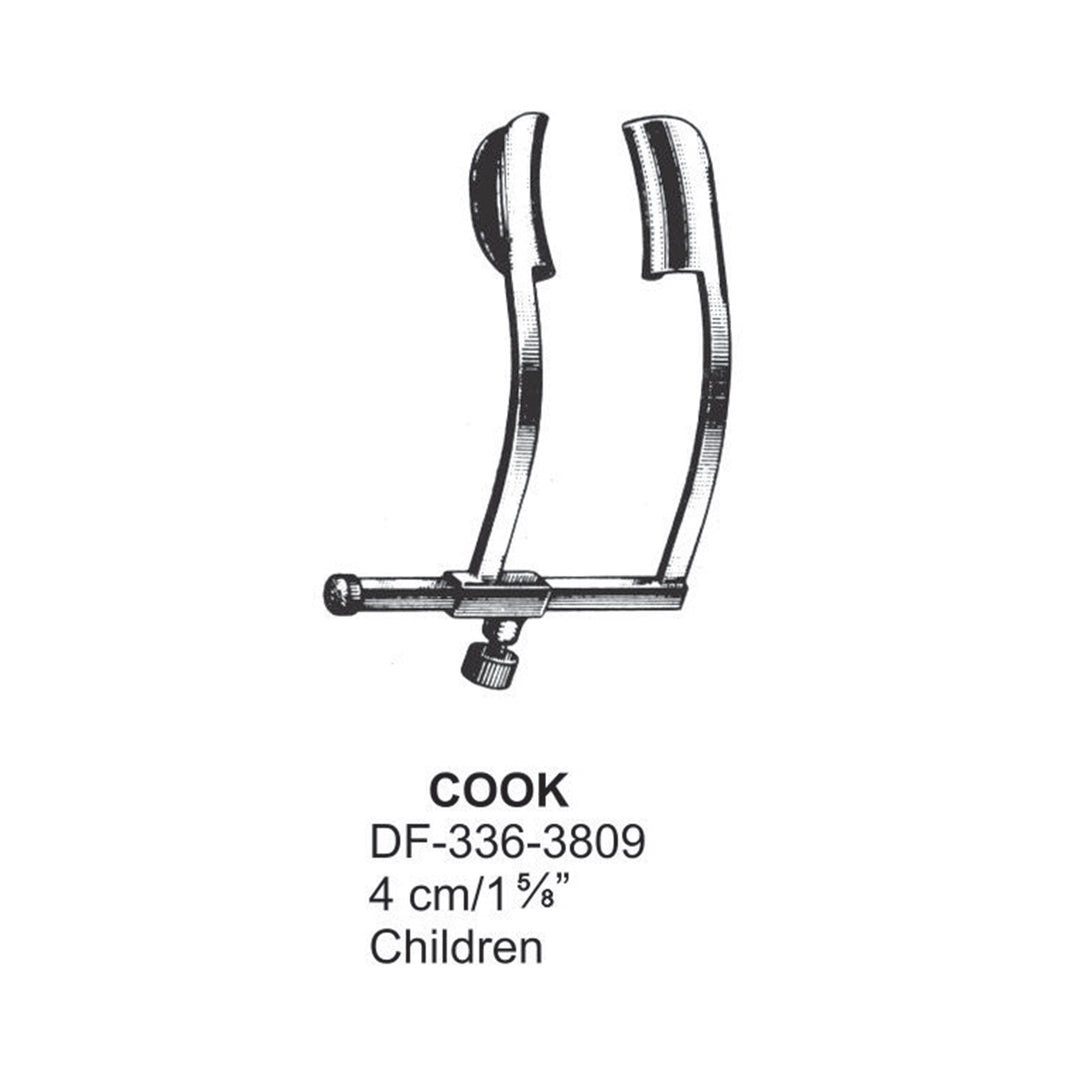 Cook Eye Specula,4cm , Children (DF-336-3809) by Dr. Frigz