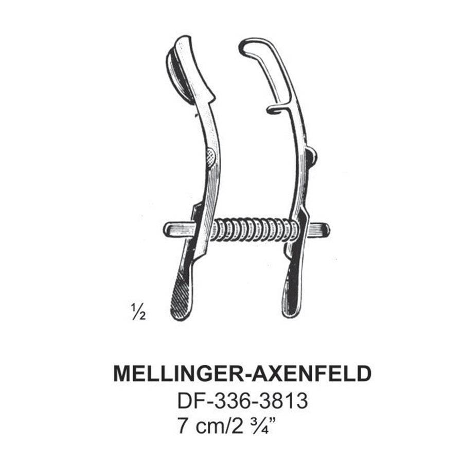 Mellinger-Axenfeld Eye Specula,7cm  (DF-336-3813) by Dr. Frigz