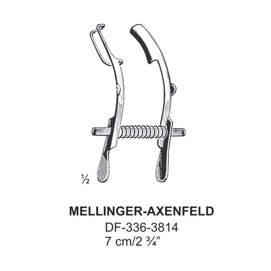 Mellinger-Axenfeld Eye Specula,7cm  (DF-336-3814) by Dr. Frigz