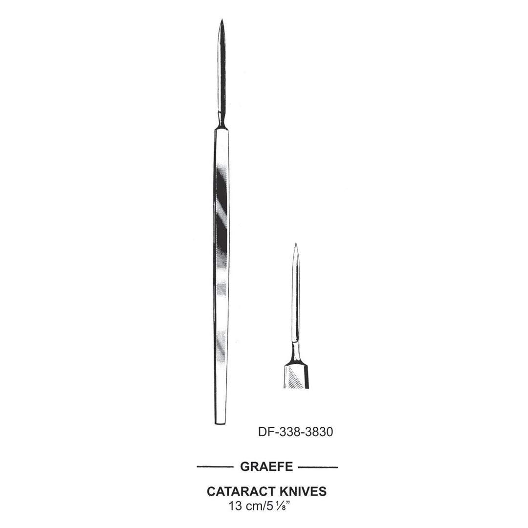 Graefe Cataract Knives , 13cm (DF-338-3830) by Dr. Frigz