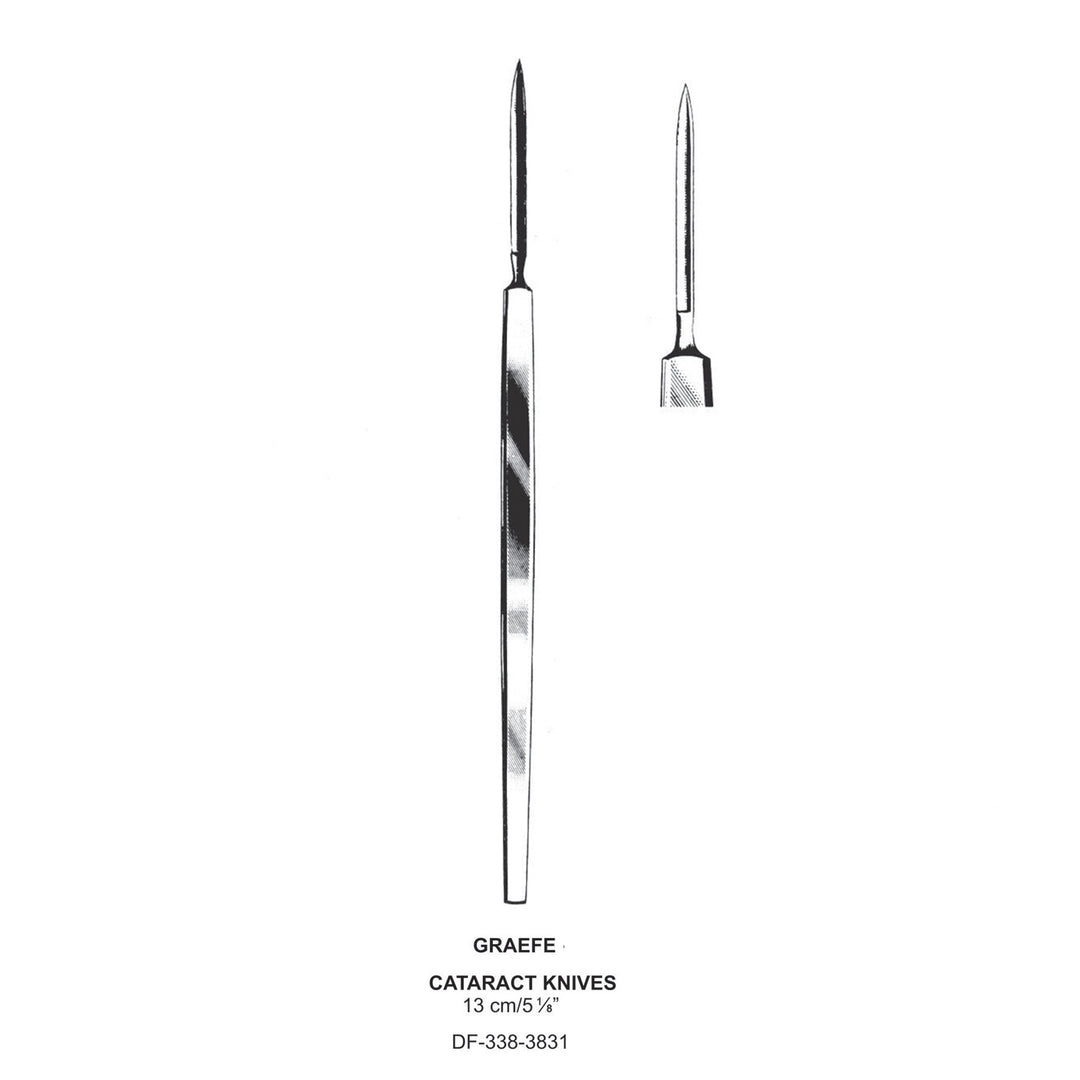 Graefe Cataract Knives , 13cm (DF-338-3831) by Dr. Frigz