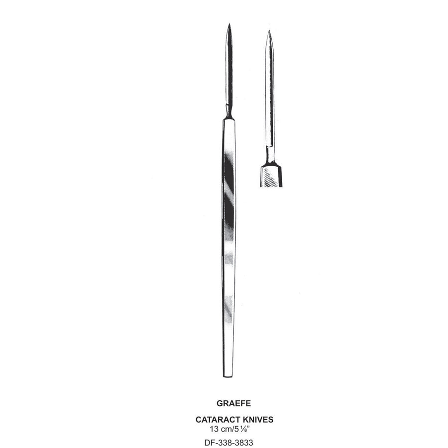 Graefe Cataract Knives , 13cm (DF-338-3833) by Dr. Frigz