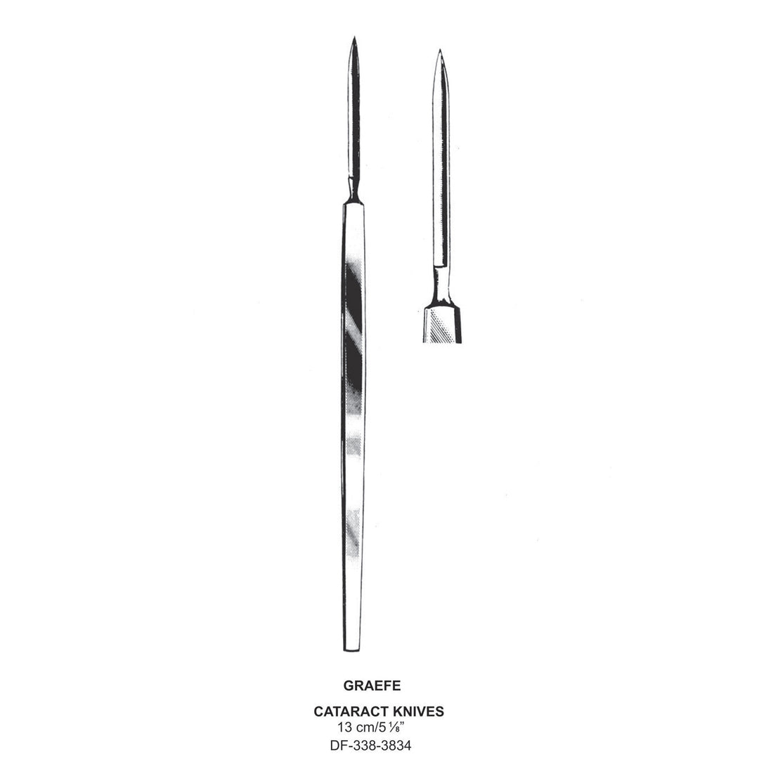 Graefe Cataract Knives , 13cm (DF-338-3834) by Dr. Frigz